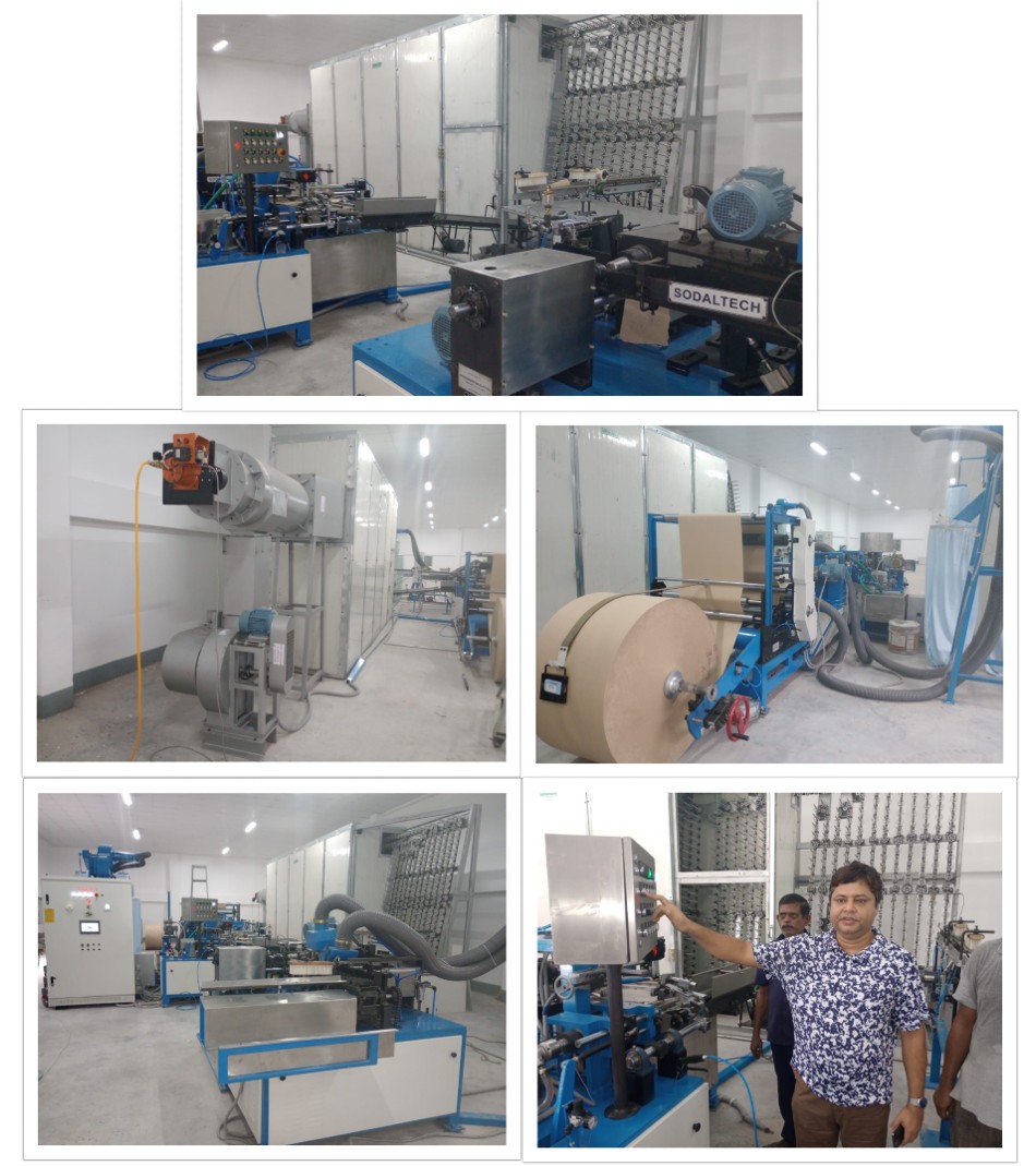 Glimpses from Our Customer's Factories Paper Conversion Machinery